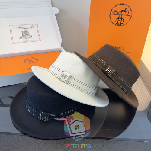 Filzhut Hermes mit breiter Krempe 27