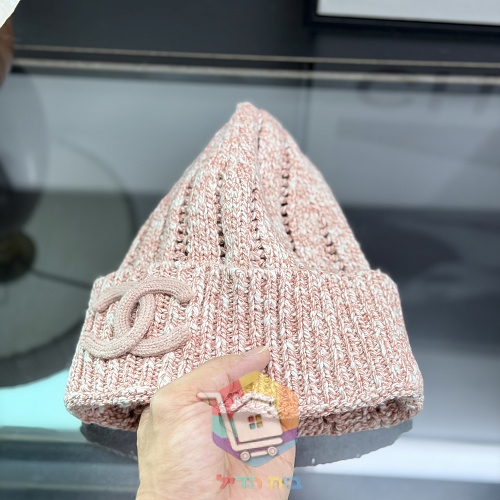 Beanie Chanel aus Strick in Pastelltönen 2