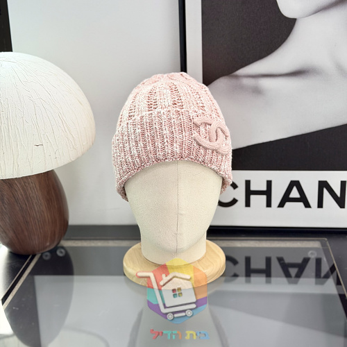 Beanie Chanel aus Strick in Pastelltönen 7