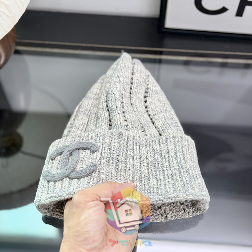 Beanie Chanel aus Strick in Pastelltönen 8