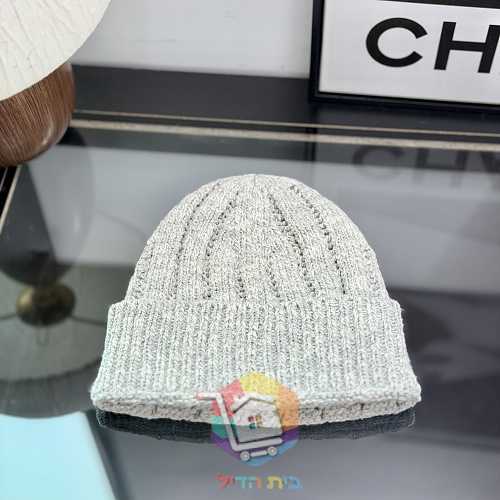 Beanie Chanel aus Strick in Pastelltönen 9
