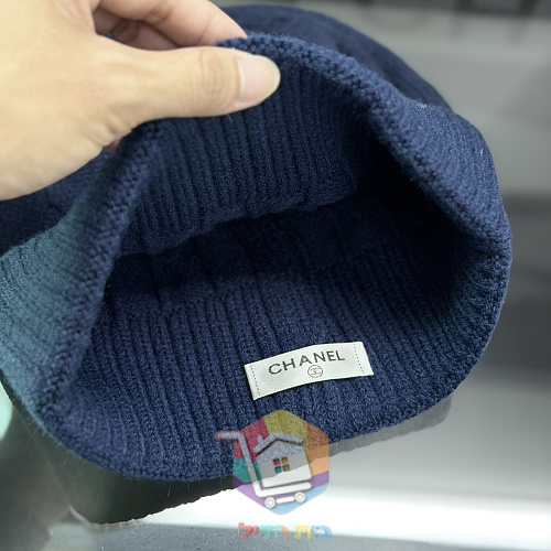 Beanie Chanel aus Zopfstrick 3