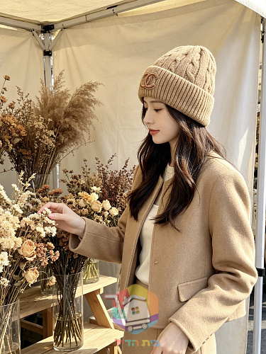 Beanie Chanel aus Zopfstrick 15