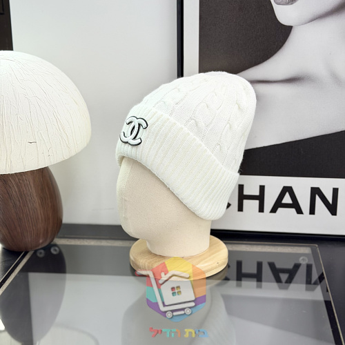 Beanie Chanel aus Zopfstrick 22