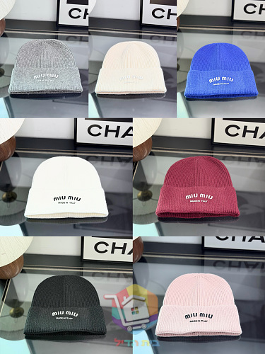 Beanie Miu Miu aus Rippstrick 8