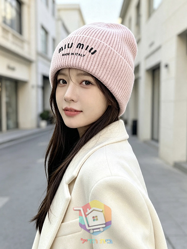 Beanie Miu Miu aus Rippstrick 9