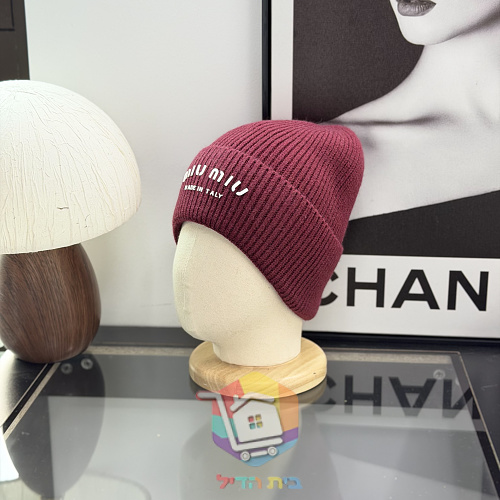 Beanie Miu Miu aus Rippstrick 23
