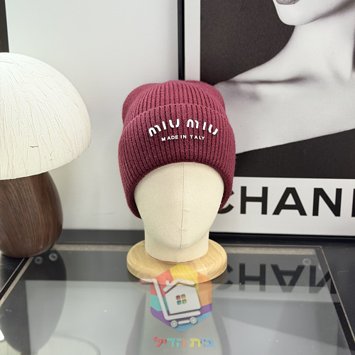 Beanie Miu Miu aus Rippstrick 24