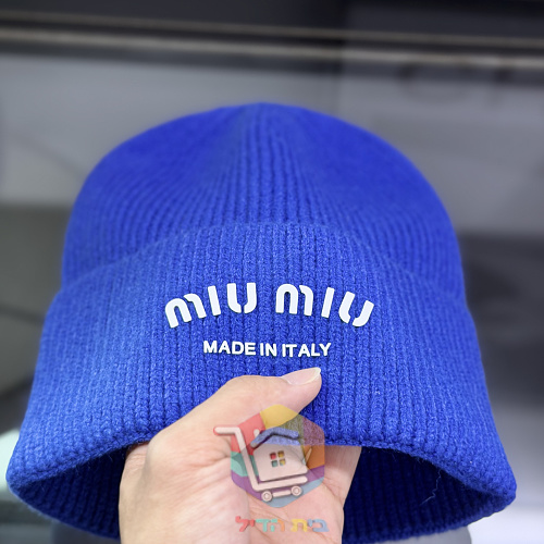 Beanie Miu Miu aus Rippstrick 32
