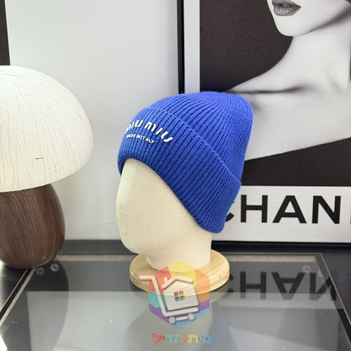 Beanie Miu Miu aus Rippstrick 34