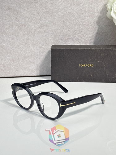 Ovale Sonnenbrille Tom Ford in Schildpatt-Optik 9