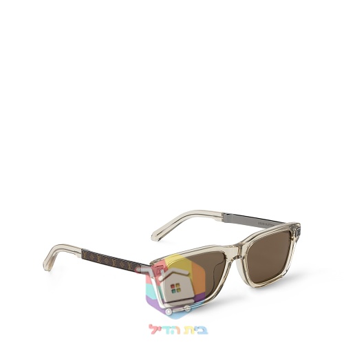 Eckige Sonnenbrille Louis Vuitton für Herren 3
