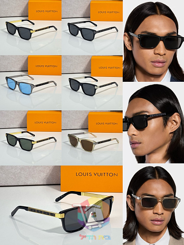 Eckige Sonnenbrille Louis Vuitton für Herren 16