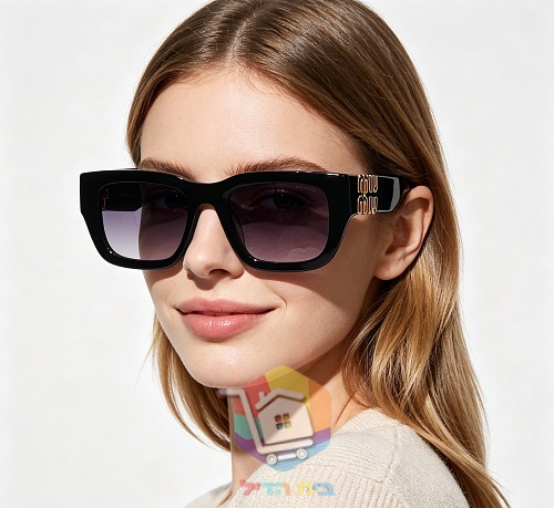 Eckige Sonnenbrille Miu Miu für Damen 15