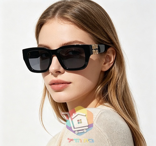 Eckige Sonnenbrille Miu Miu für Damen 18
