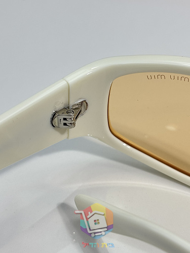 Schmale Sonnenbrille Miu Miu für Damen 11